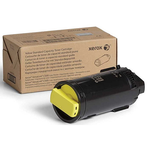 Тонер картридж Xerox VL C500/C505 Yellow (9000 стор)