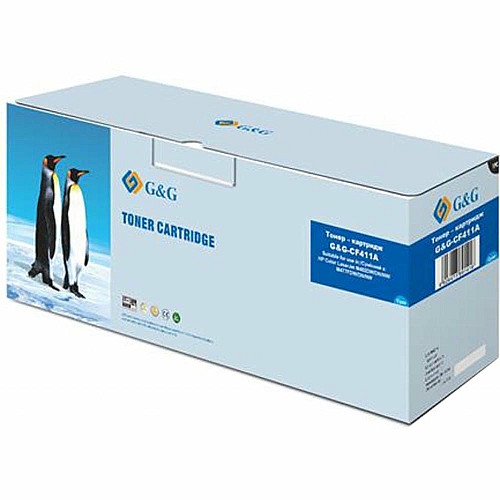 Картридж G&G для HP LJ Pro M452dn/M452nw/M477fdn/ M477fdw/M477fnw Cyan