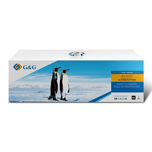 Тонер-картридж G&G KX-FAT88A7 до Panasonic KX-FL403, KX-FLC413 (2000 стор.)