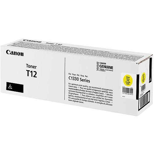Картридж Canon T12 i-SENSYS XC1333 Series (5400 стр.) Yellow