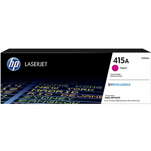 Картридж HP 415A CLJ Pro M414/454/479, Enterprise M455/M480 Magenta (2100стр.)
