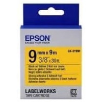Картридж с лентой Epson LK3YBW принтеров LW-300/LW-400/LW-400VP/LW-600P/LW-700/LW-Z710/LW-900P/LW-1000P/LW-Z5000BE Strng adh Blk