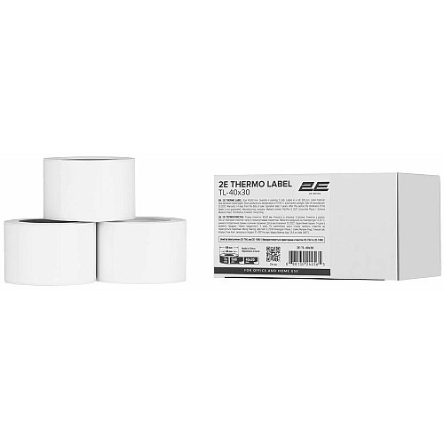 Термоэтикетка 2E TL-40x30 500эт (3 рулона)