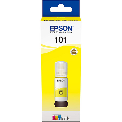 Контейнер с чернилами Epson 101 EcoTank L14150/L4150/L4160/L4260/L4267/L4360/L6160/L6170/L6190/L6270/L6290 yellow