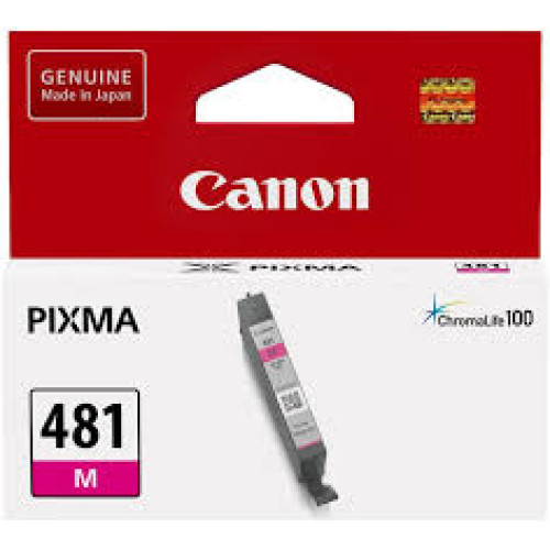 Картридж струменевий Canon CLI-481 PIXMA TS6140/8140/9140/TR7540/8540/TS6240/9540/8240/704/8340/6340 Magenta