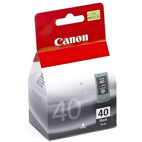 Картридж із друкуючою головкою струменевий Canon PG-40Bk iP1600/1700/1800/2200/2500, MP150/170/450, Fax JX200/500