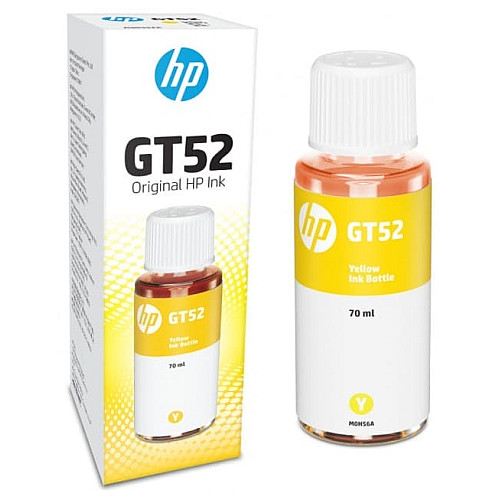 Контейнер с чернилами HP GT52 DJ5810/5820, Ink Tank 115/315/319/410/415/419, Smart Tank 500/515/530/615/670/720/750/790 Yellow (800
