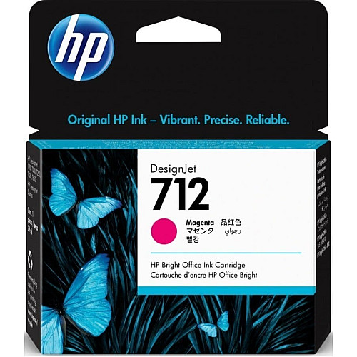 Картридж струйный HP 712 DesignJet T230/T630/T650 Magenta 29ml