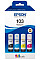 Контейнеры с чернилами Epson 103 EcoTank L1110/L1250/L3100/L3101/L3110/L3150/L3151/L3156/L3200/L3201 /L3250/L3251/L3256/L3260/L3266/L3550/L3560/L5190/L5590/L5290 Multipack (C, M, Y, Bk)