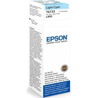 Контейнер з чорнилом Epson T6735 EcoTank L1800/L800/L800/L805/L810/L850 light cyan