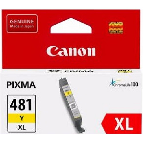 Картридж струменевий  Canon CLI-481 XL PIXMA TS6140/8140/9140/TR7540/8540/TS6240/9540/8240/704/8340/6340 Yellow