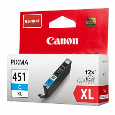 Картридж струменевий Canon CLI-451C XL (Cyan) Pixma MG5440/MG6340