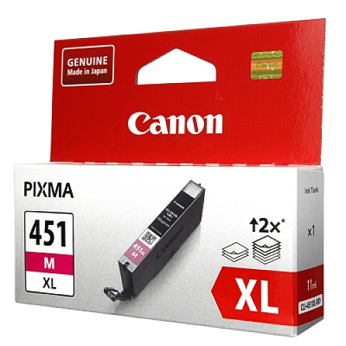 Картридж струйный Canon CLI-451M XL (Magenta) Pixma MG5440/MG6340
