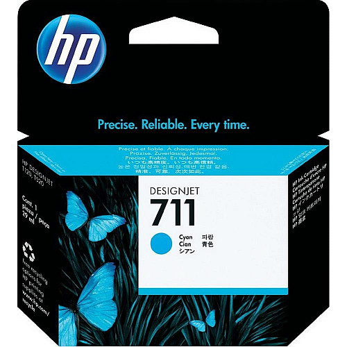 Картридж струменевий HP 711 DesignJet T120/T125/T130/T520 Cyan