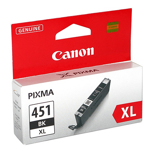 Картридж струменевий Canon CLI-451Bk XL (Black) PIXMA MG5440/MG6340