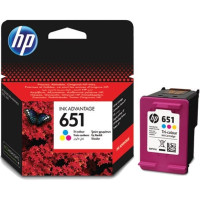 Картридж с печатающей головкой струйный HP No.651 DJ Ink Advantage 5575/5645/OfficeJet 202 Tri-color (300 стр.)