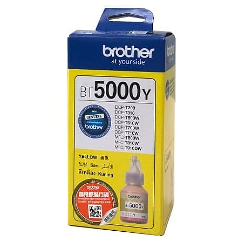 Контейнер с чернилами Brother DCPT300, DCPT500W, DCPT310, DCPT510W, DCPT220/T225, DCPT420W/T425W желтый