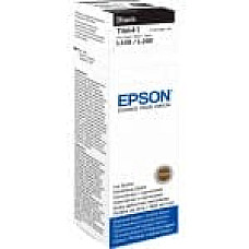 Контейнер з чорнилом Epson T6641 EcoTank L110/L120/L121/L1300/L1455/L210/L300/L3050/L3060/L3070/L355/L382/L386/L486/L550/L605/L655/L364/L132/L222/L312/L366/L456/L566 black
