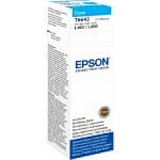 Контейнер з чорнилом Epson T6642 EcoTank L110/L120/L121/L1300/L1455/L210/L300/L3050/L3060/L3070/L355/L382/L386/L486/L550/L605/L655/L364/L132/L222/L312/L366/L456/L566 cyan