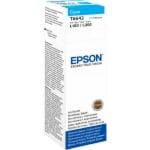 Контейнер с чернилами Epson T6642 EcoTank L110/L120/L121/L1300/L1455/L210/L300/L3050/L3060/L3070/L355/L3 82/L386/L486/L550/L605/L655/L364/L132/L222/L312/L366/L456/L566 cyan