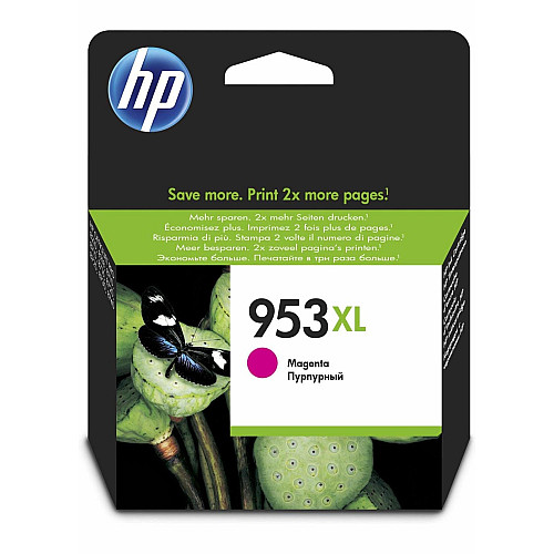 Картридж струйный HP No.953XL Officejet Pro 7720/7730/7740/8210/8218/8710/8720/8725/8730 Magenta (1600 стр.)