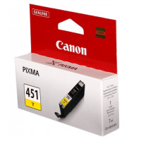 Картридж струменевий Canon CLI-451Y (Yellow) PIXMA MG5440/MG6340