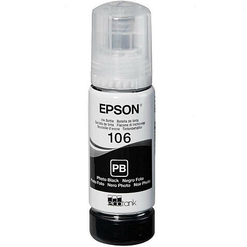 Контейнер з чорнилом Epson 106 EcoTank L7160/L7180 black