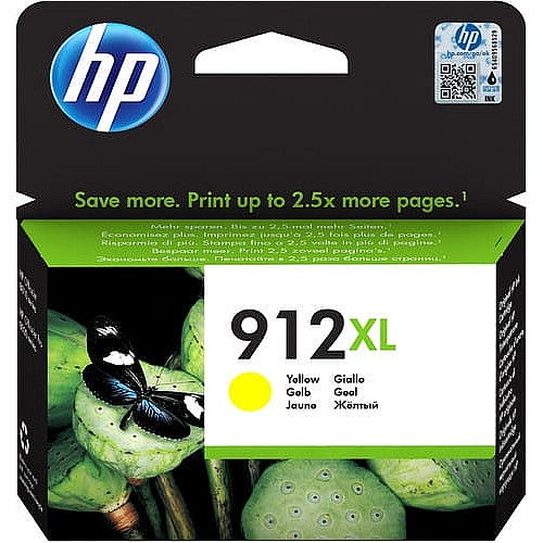 Картридж струйный HP No.912XL OJ 8014/8015/8022/8023/8024/8025 High Yield Yellow