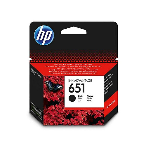Картридж с печатающей головкой струйный HP No.651 DJ Ink Advantage 5575/5645/ OfficeJet 202 Black (600 стр.)