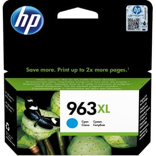 Картридж струйный HP No.963XL High Yield HP OJ Pro 9010/9013/9020/9023 Cyan