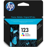 Картридж із друкуючою головкою струменевий HP No.123 DJ 2130/2620/2630/3639 Color