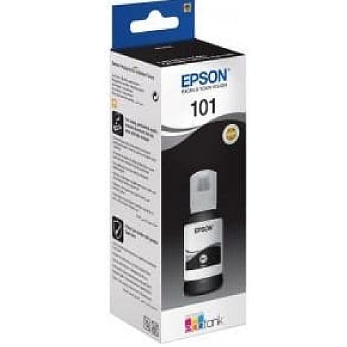 Контейнер с чернилами Epson 101 EcoTank L14150/L4150/L4160/L4260/L4267/L4360/L6160/L6170/L6190/L6270/L6290 black pigm