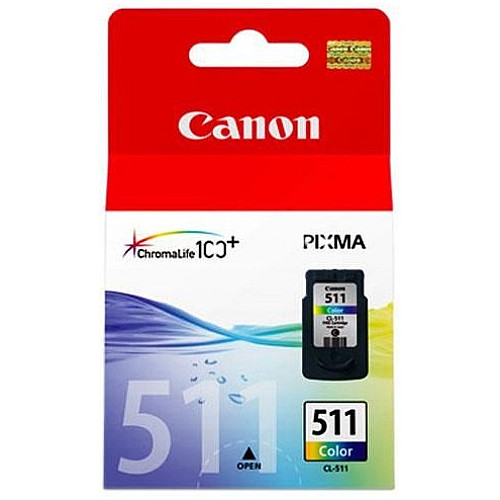 Картридж із друкуючою головкою струменевий Canon CL-511 кол. iP2700/2702/MP230/240/250/260/MX320/330/340