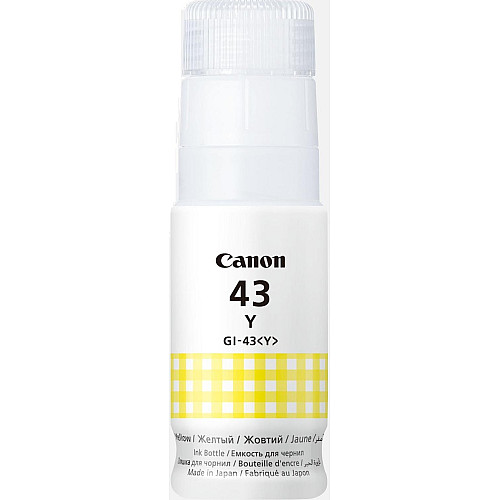 Контейнер з чорнилом Canon GI-43 PIXMA G540/G640 Yellow