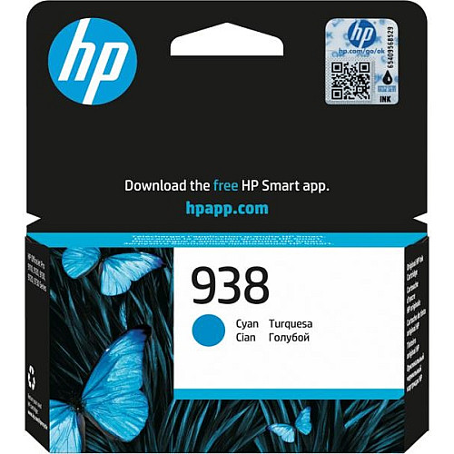 Картридж струйный HP No.938 OfficeJet Pro 9110b/9120/9120b/9130/9130b/9700/9700e Cyan (800 стр.)