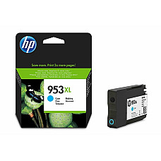 Картридж струйный HP No.953XL Officejet Pro 7720/7730/7740/8210/8218/8710/8720/8725/8730 Cyan (1600 стр.)