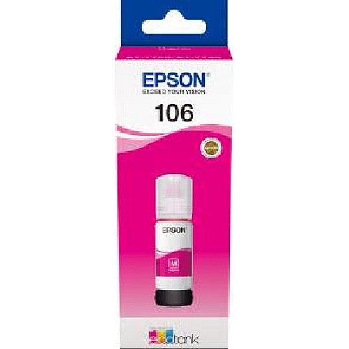 Контейнер с чернилами Epson 106 EcoTank L7160/L7180 magenta