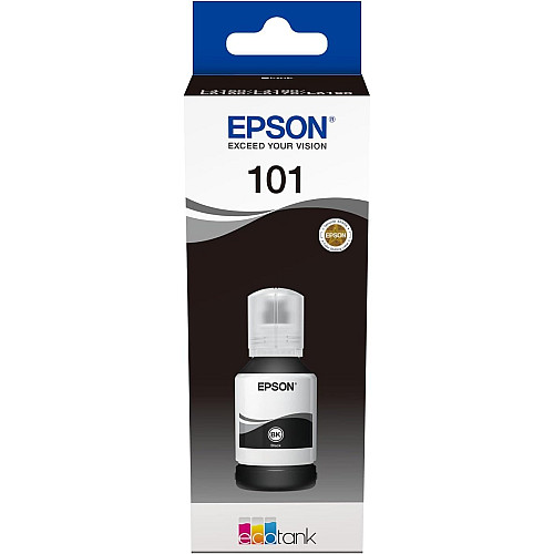 Контейнер с чернилами Epson 101 EcoTank L14150/L4150/L4160/L4260/L4267/L4360/L6160/L6170/L6190/L6270/L6290 black pigm