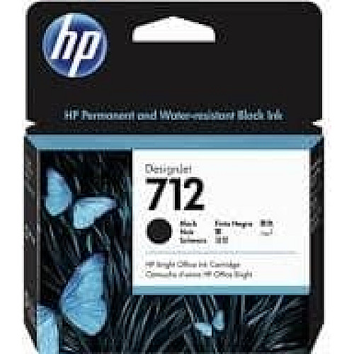 Картридж струйный HP 712 DesignJet T230/T630/T650 Black 80ml