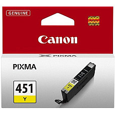 Картридж струменевий Canon CLI-451Y XL (Yellow) PIXMA MG5440/MG6340