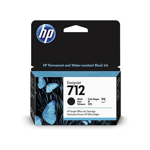 Картридж струйный HP 712 DesignJet T230/T630/T650 Black 38ml