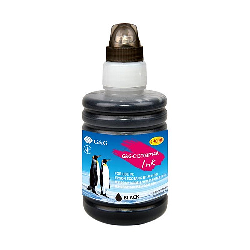 Контейнер с чернилами G&G для Epson M1100/M1120/M1140/M1180/M2140/M3140/M3170/M3180/M1170/M2170 black pig. XL (6000 стр.) 140мл