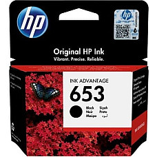 Картридж із друкуючою головкою струменевий HP No.653 DJ IA 2876/6075/6475 black