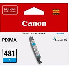 Картридж струменевий Canon CLI-481 PIXMA TS6140/8140/9140/TR7540/8540/TS6240/9540/8240/704/8340/6340 Cyan