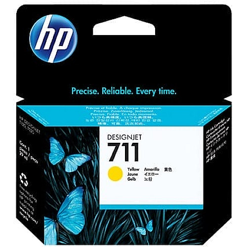 Картридж струменевий HP 711 DesignJet T120/T125/T130/T520 Yellow