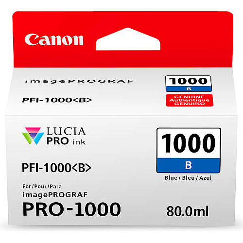 Картридж струменевий Canon PFI-1000B (Blue)