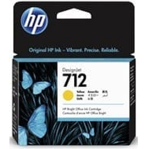 Картридж струменевий HP 712 DesignJet T230/T630/T650 Yellow 29ml