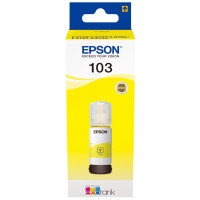 Контейнер з чорнилом Epson 103 EcoTank L1110/L1250/L3100/L3101/L3110/L3150/L3151/L3156/L3200/L3201/L3250/L3251/L3256/L3260/L3266/L3550/L3560/L5190/L5590/L5290  yellow