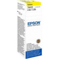 Контейнер с чернилами Epson T6644 EcoTank L110/L120/L121/L1300/L1455/L210/L300/L3050/L3060/L3070/L355/L3 82/L386/L486/L550/L605/L655/L364/L132/L222/L312/L366/L456/L566 yellow