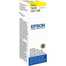 Контейнер з чорнилом Epson T6644 EcoTank L110/L120/L121/L1300/L1455/L210/L300/L3050/L3060/L3070/L355/L382/L386/L486/L550/L605/L655/L364/L132/L222/L312/L366/L456/L566 yellow